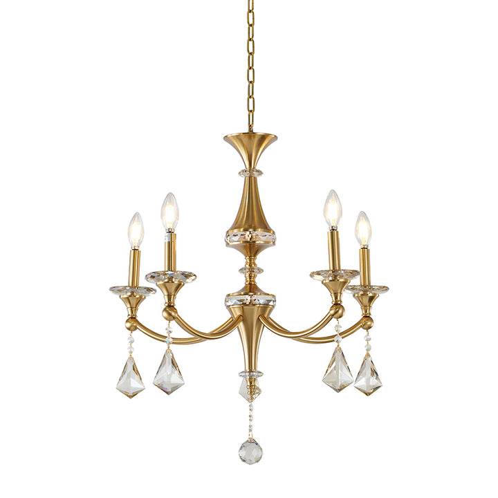 LA44C23BR Five Light Chandelier