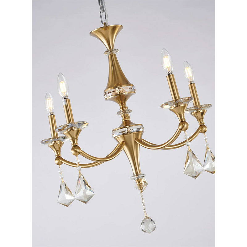 LA44C23BR Five Light Chandelier
