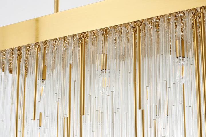 LA57C48BR 14 Light Chandelier