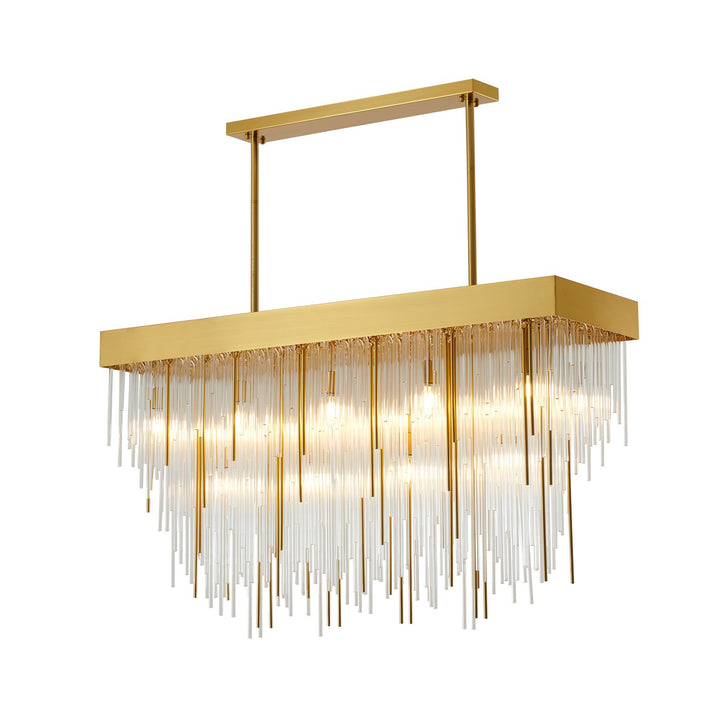 LA57C48BR 14 Light Chandelier