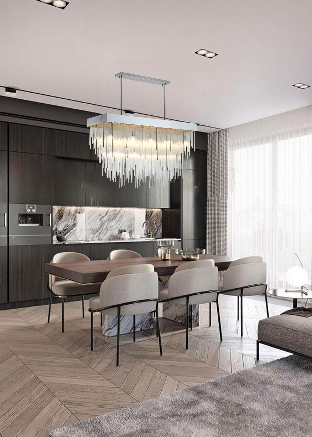 LA57C48CH 14 Light Chandelier