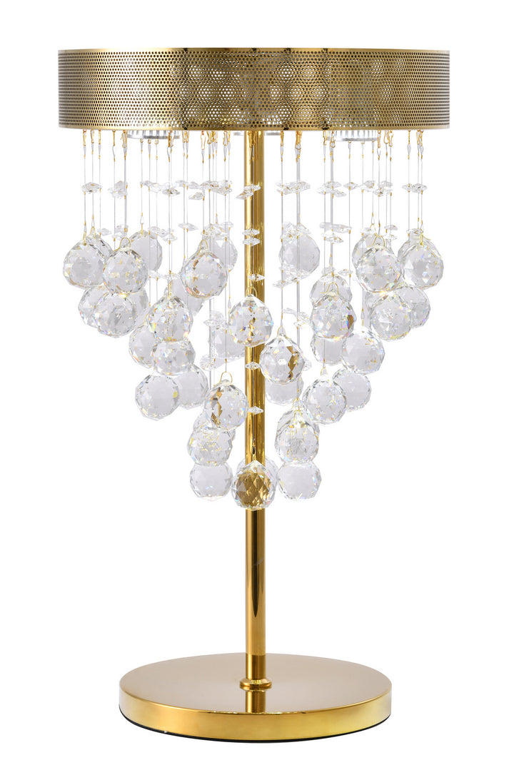 LX03TG Three Light Table Lamp