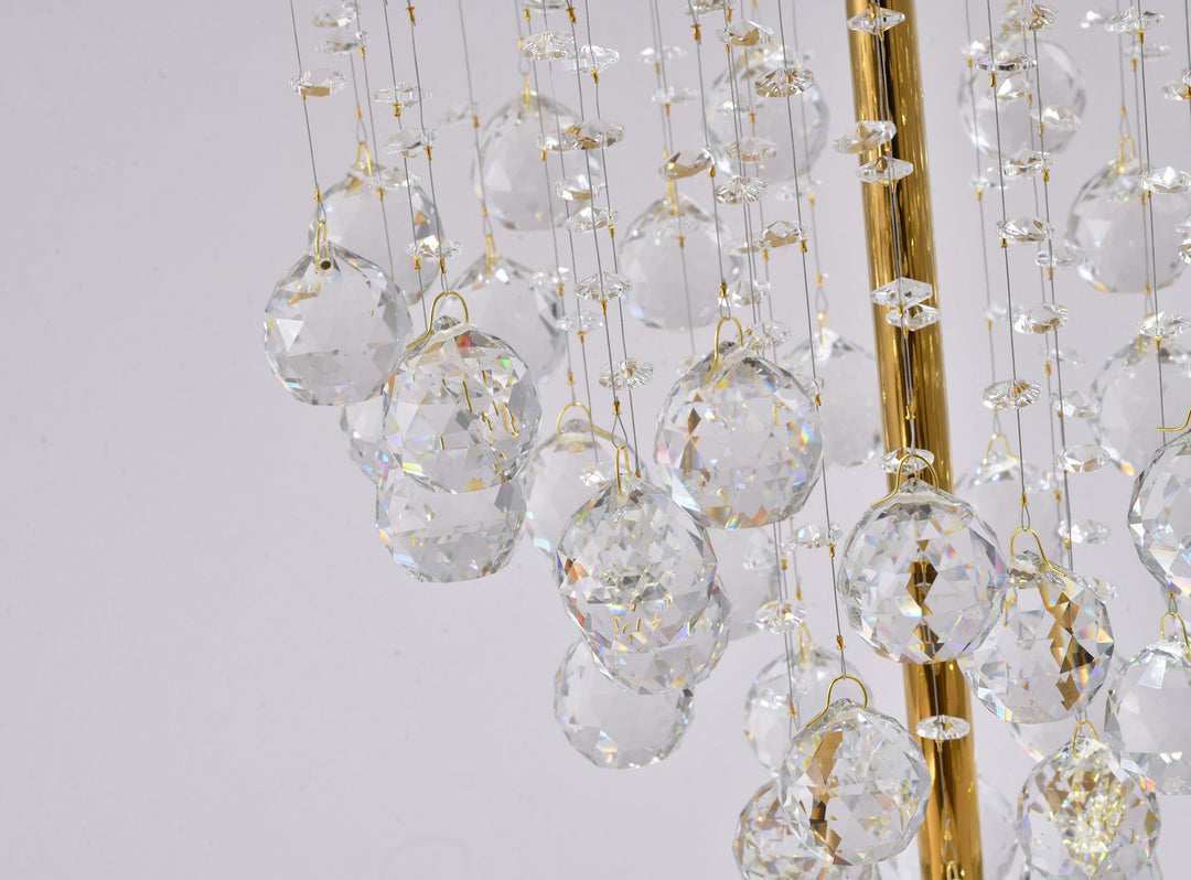 LX03TG Three Light Table Lamp