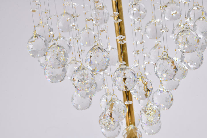 LX03TG Three Light Table Lamp