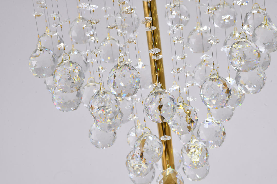 LX03TG Three Light Table Lamp