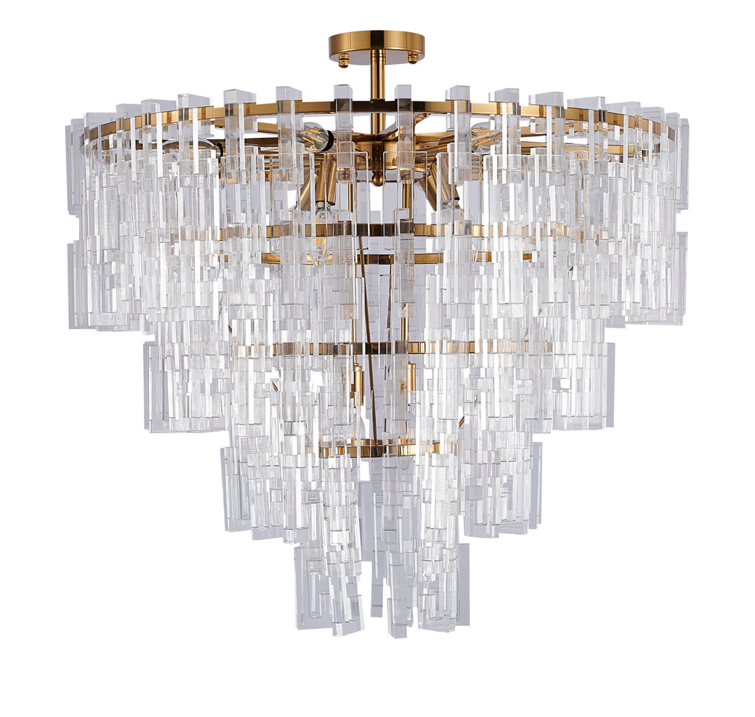 LX54L Ten Light Chandelier