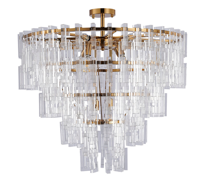 LX54L Ten Light Chandelier