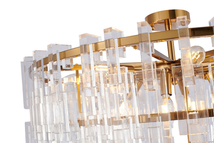 LX54L Ten Light Chandelier