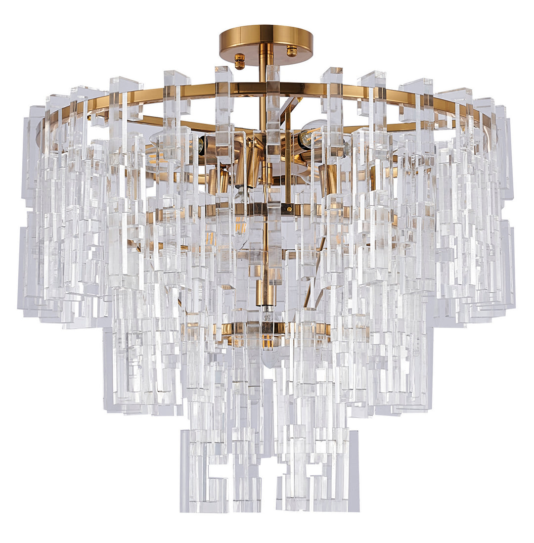 LX54 Ten Light Chandelier