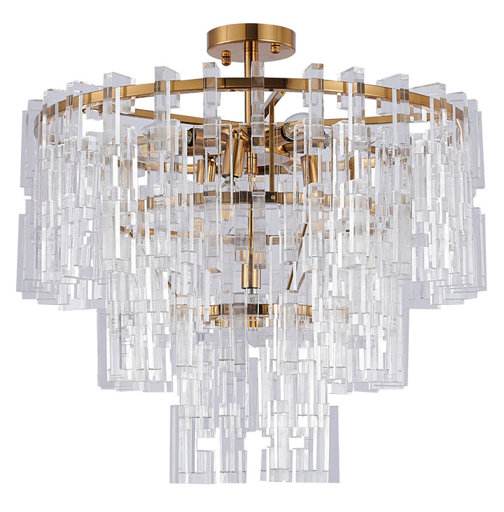 LX54 Ten Light Chandelier