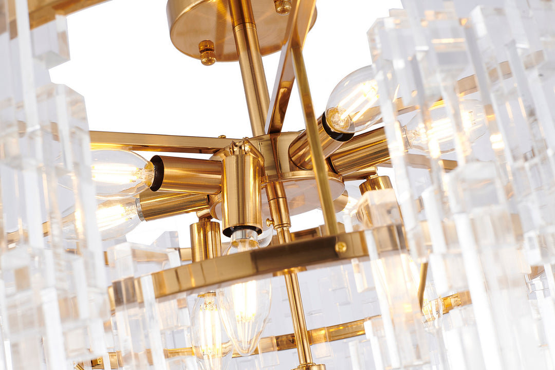 LX54 Ten Light Chandelier