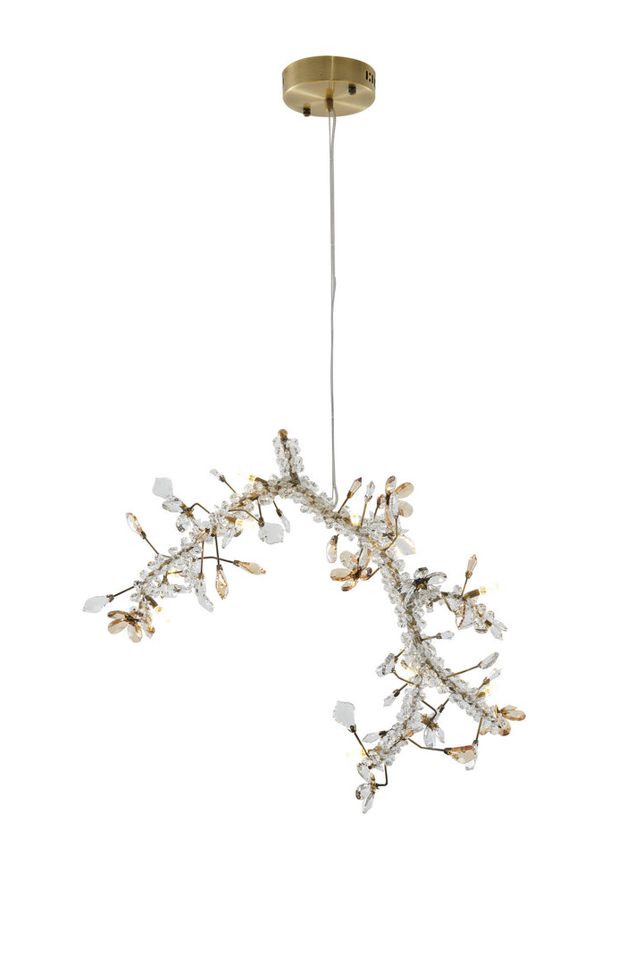 LX9902-BRZ Ten Light Chandelier