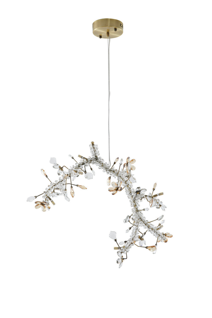 LX9902-BRZ Ten Light Chandelier