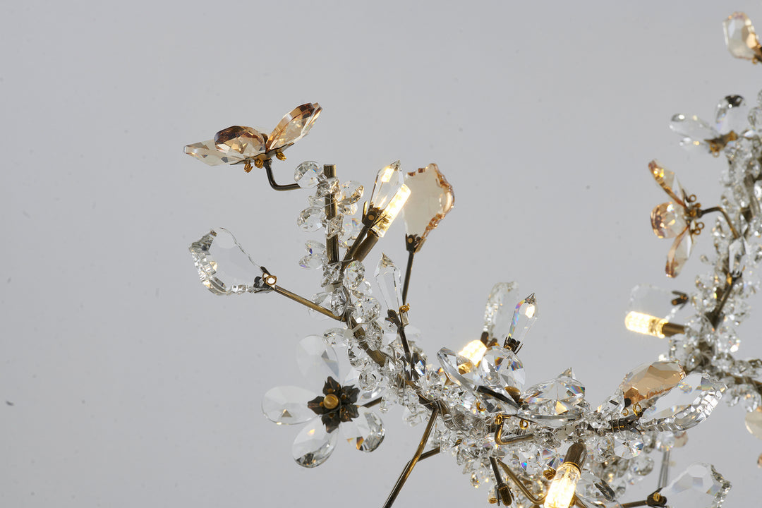 LX9902-BRZ Ten Light Chandelier