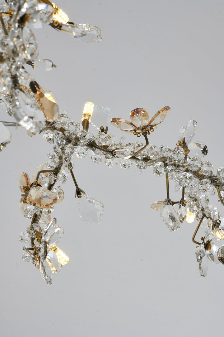 LX9902-BRZ Ten Light Chandelier