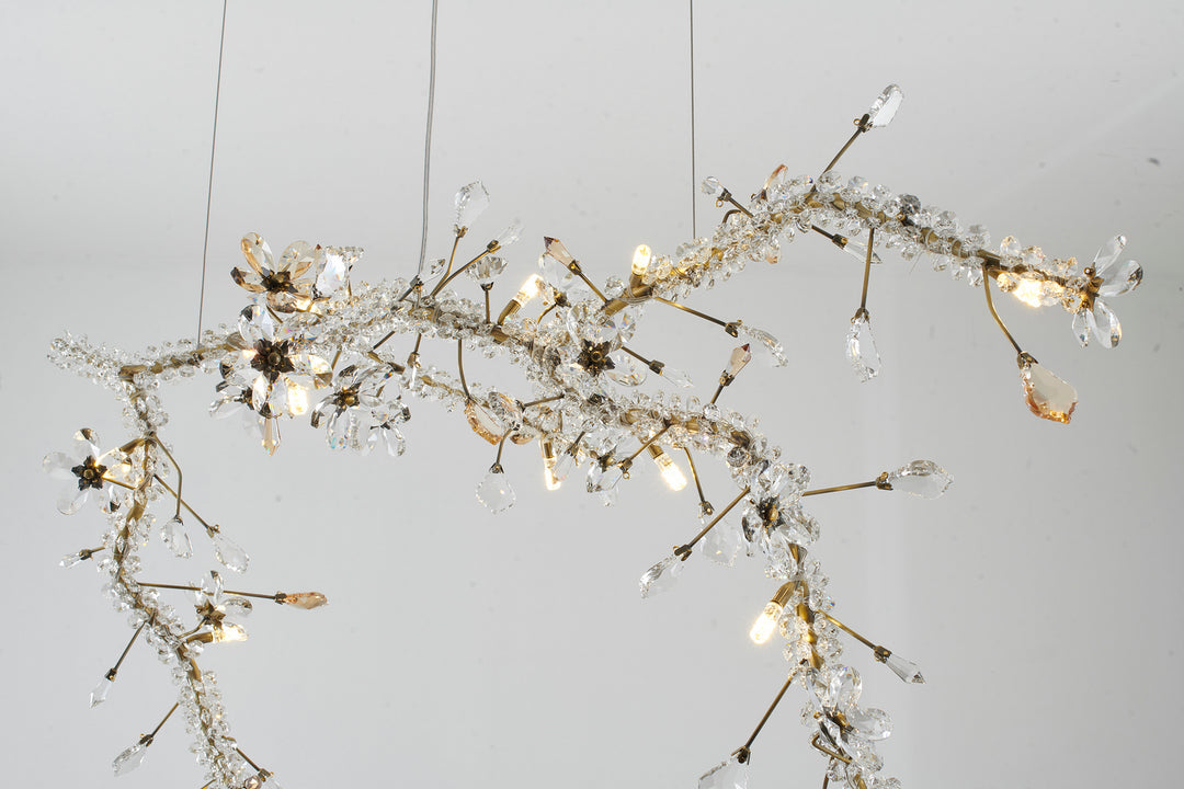 LX9904-BRZ 13 Light Chandelier