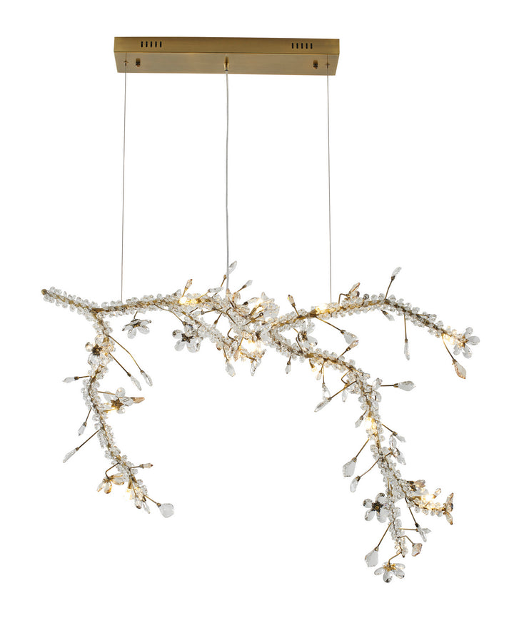 LX9904-BRZ 13 Light Chandelier