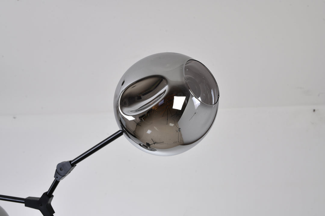 MA11XBLK-SMK Eight Light Chandelier