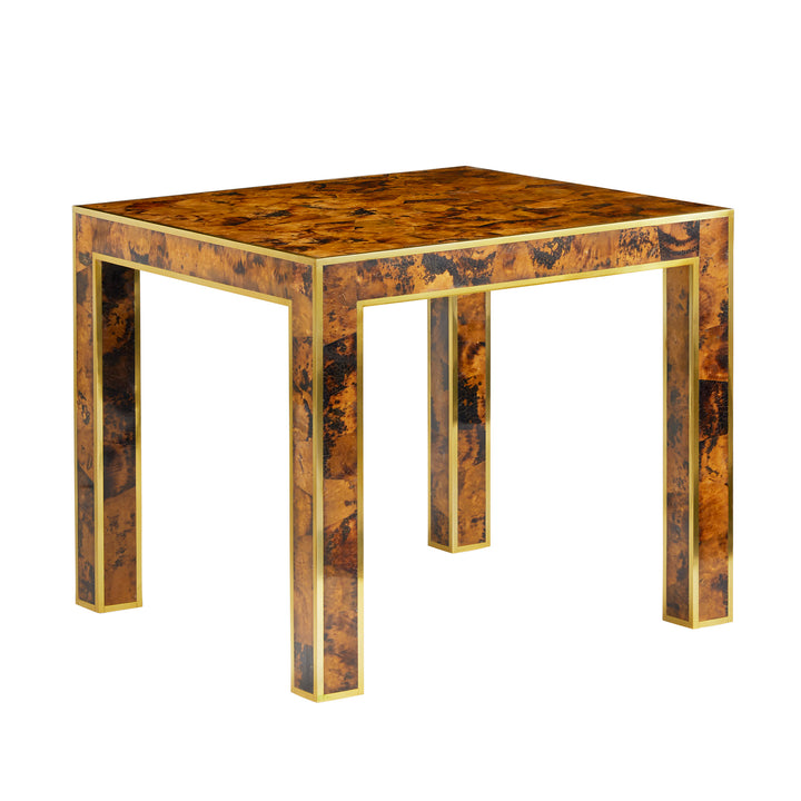Brice End Table-Toffee Penshell