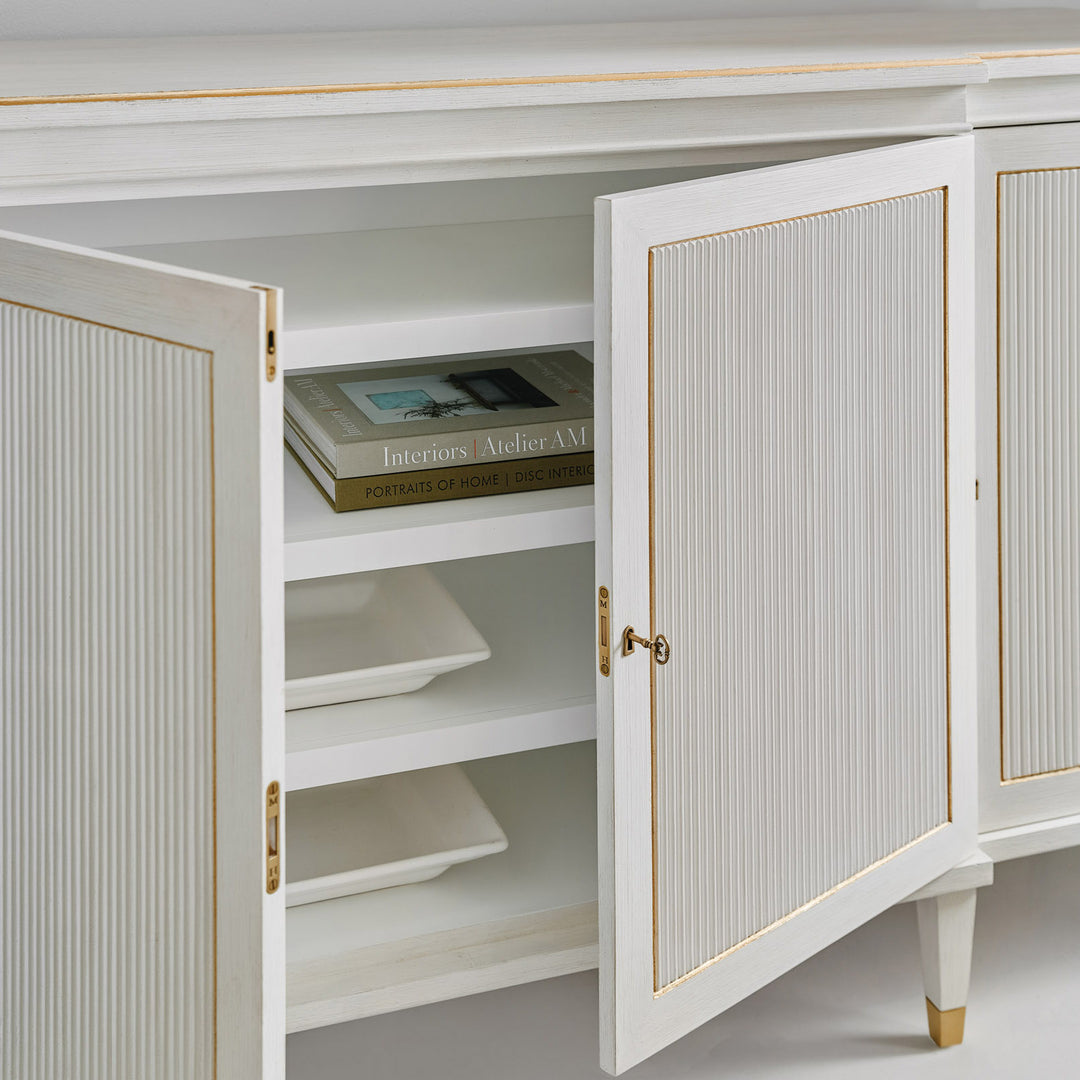 Swedish Reeded Sideboard