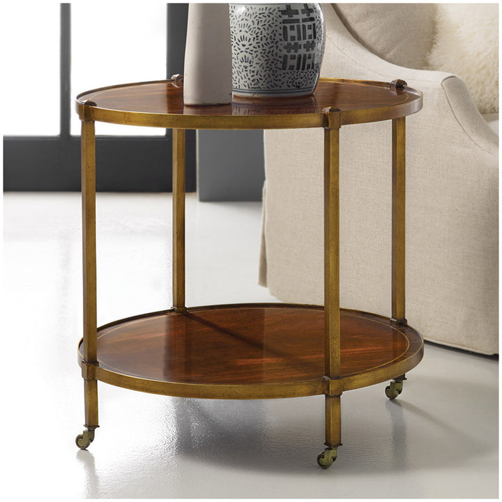 Round Inlaid Table