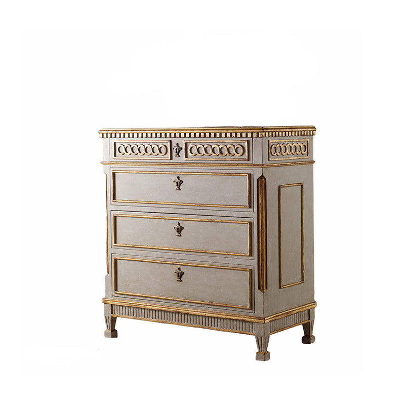 Painted Regency Chest