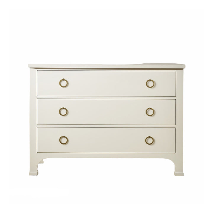 Three Drawer Painted Commode