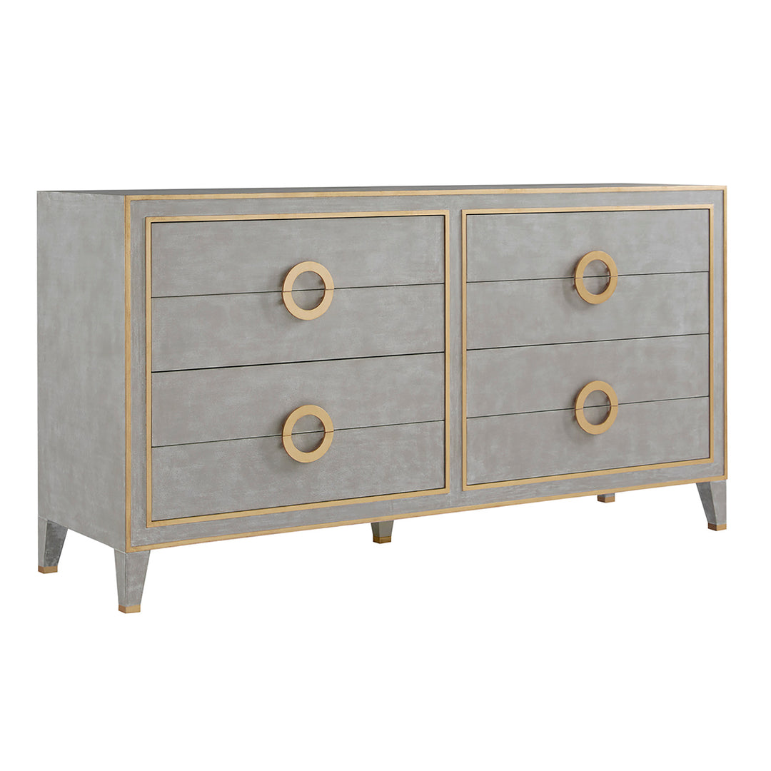 Abstract Dresser- Antique Grey