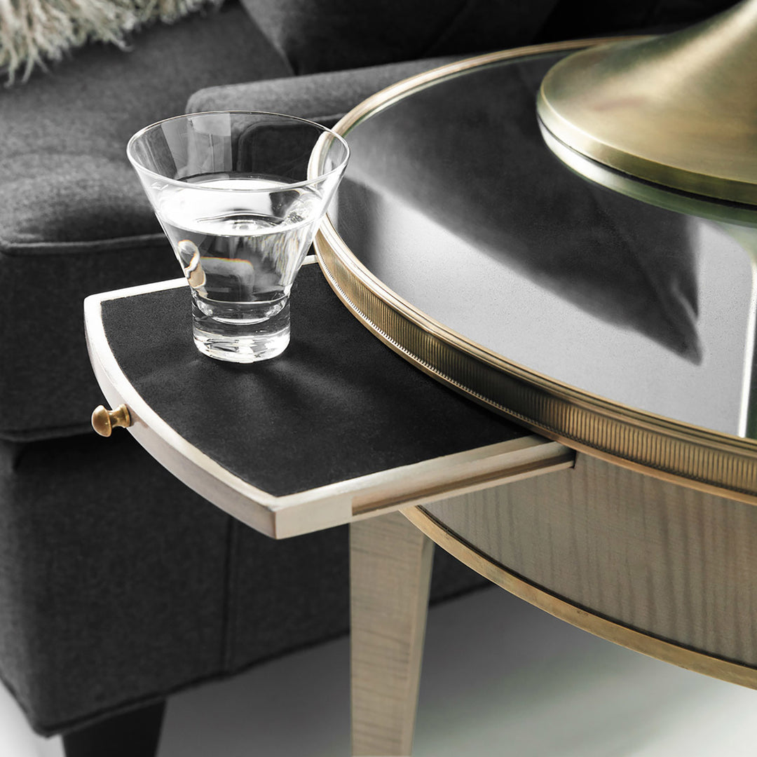 Tuxedo End Table-Grey Sycamore