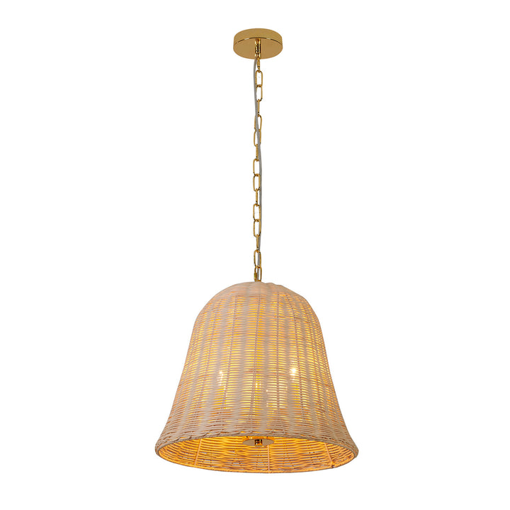 MIA07C17W Three Light Chandelier