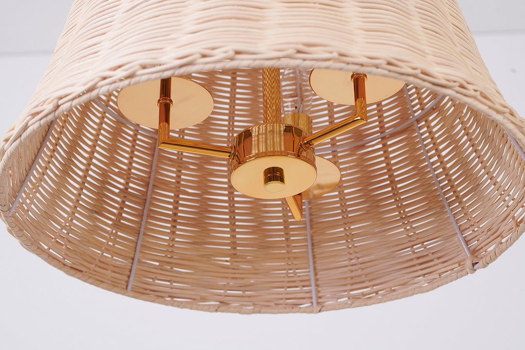 MIA07C17W Three Light Chandelier