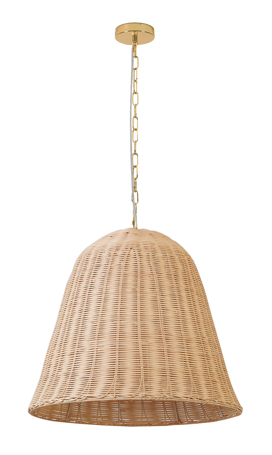 MIA08C23W Six Light Chandelier