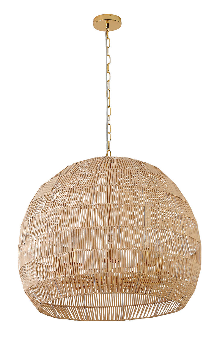MIA11C28W Eight Light Chandelier