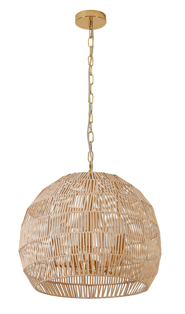 MIA12C20W Five Light Chandelier