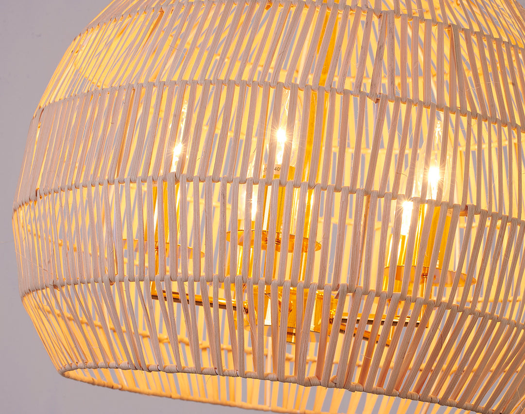 MIA12C20W Five Light Chandelier