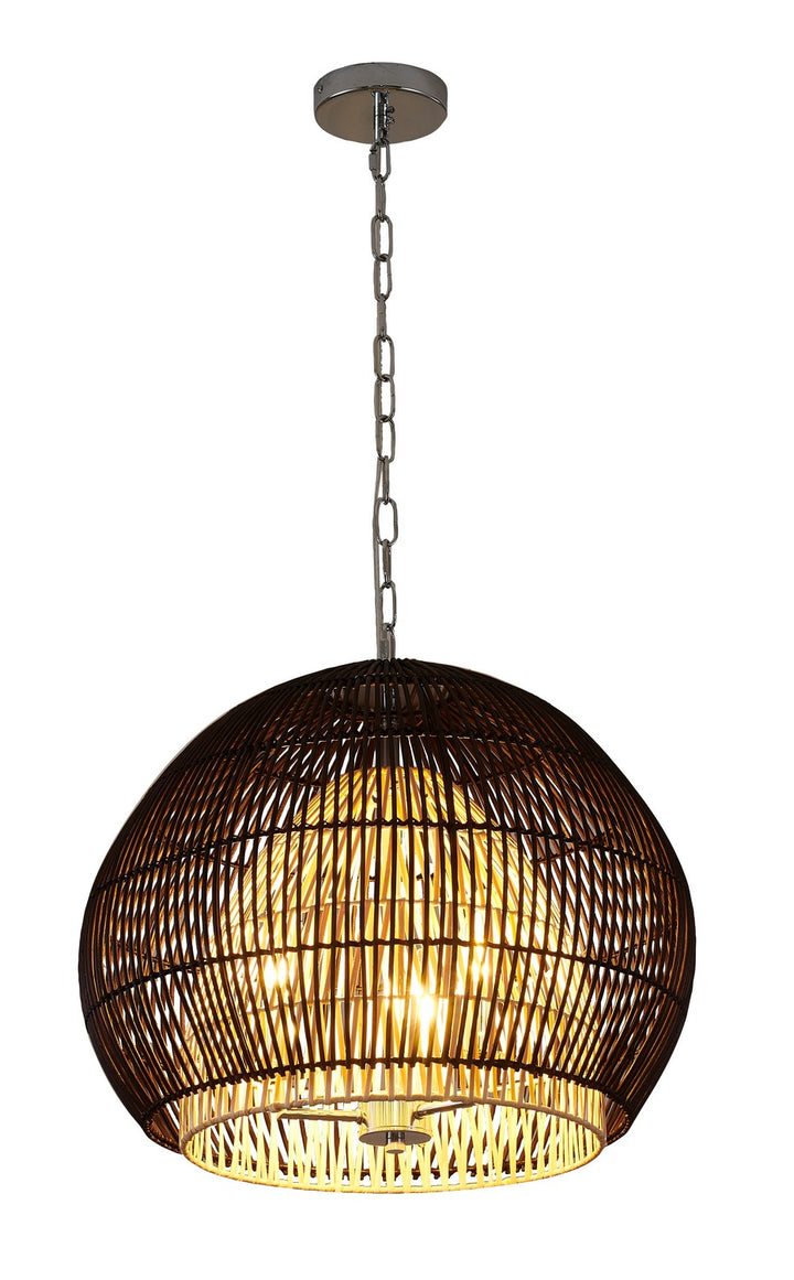 MIA18C20W Three Light Chandelier