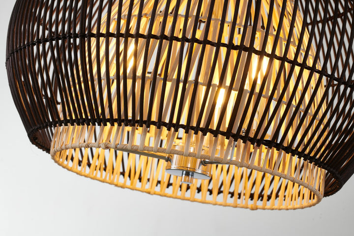 MIA18C20W Three Light Chandelier