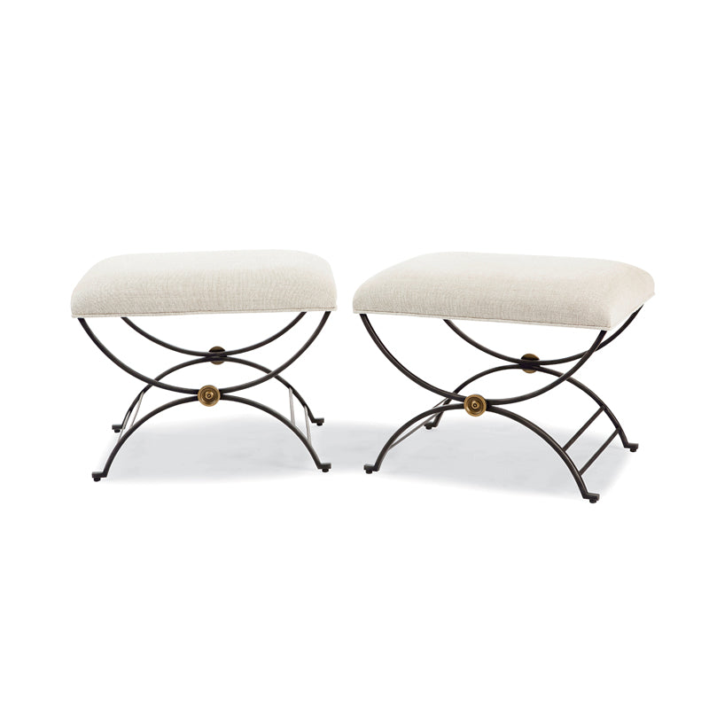 Niles Bench With Fabric Seat