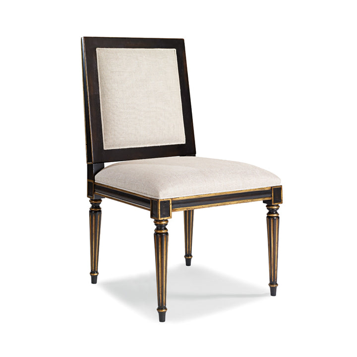 Barrington Side Chair - White/Silver