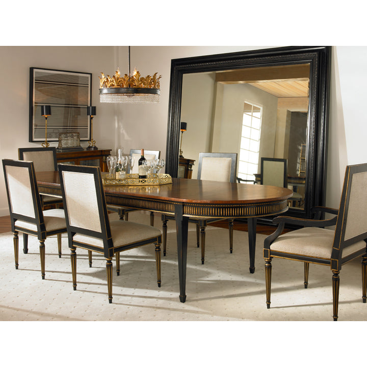 Barrington Dining Table - White/Silver