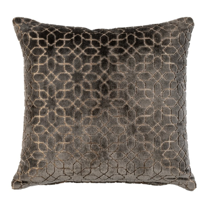 Plush Slate Throw Pillow