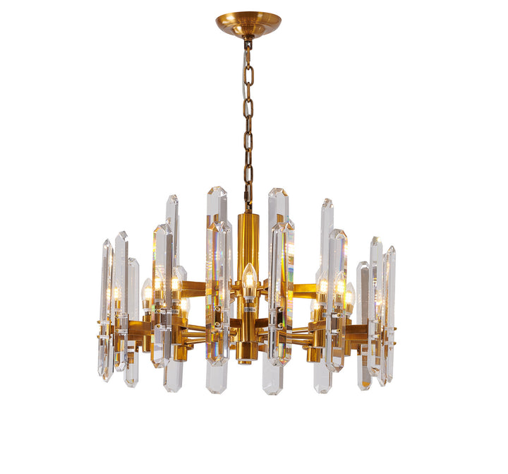 MU56C25G 12 Light Chandelier