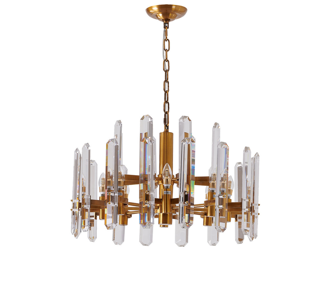 MU56C25G 12 Light Chandelier