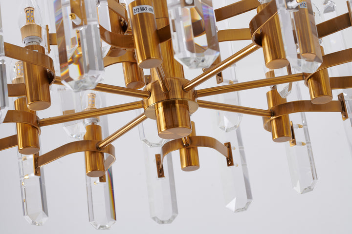 MU56C25G 12 Light Chandelier