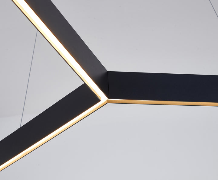 MV03BLK LED Chandelier