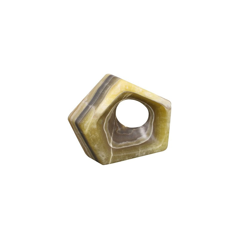 Onyx Triangle Sculpture