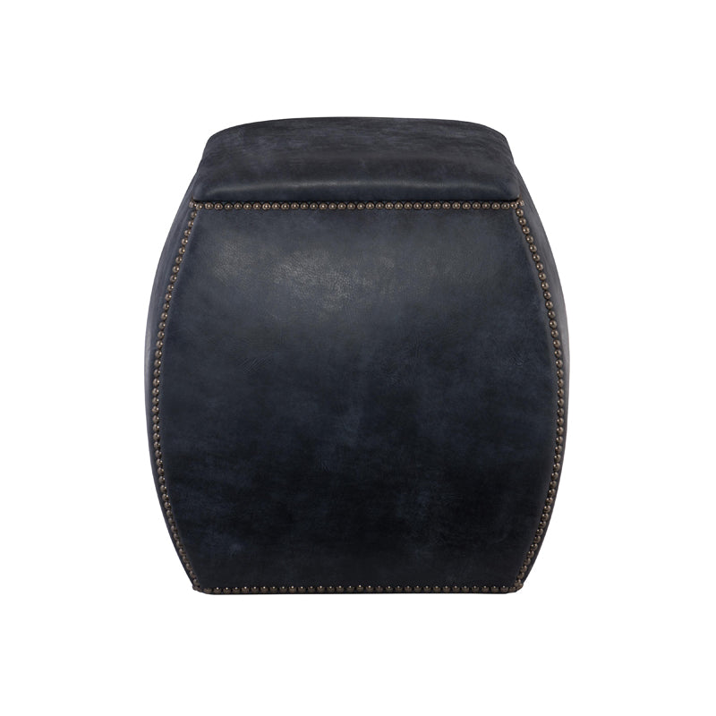 Delta Leather Ottoman