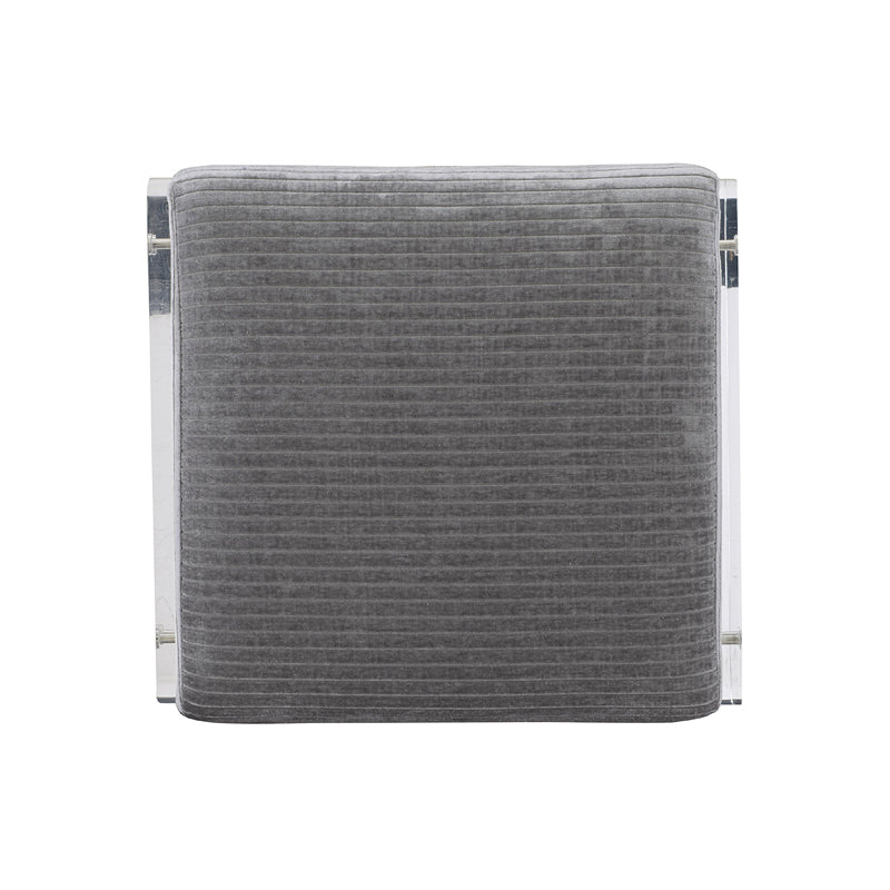 Jasper Fabric Ottoman
