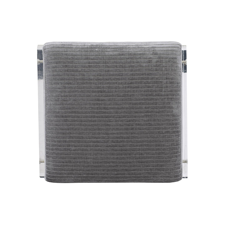 Jasper Fabric Ottoman