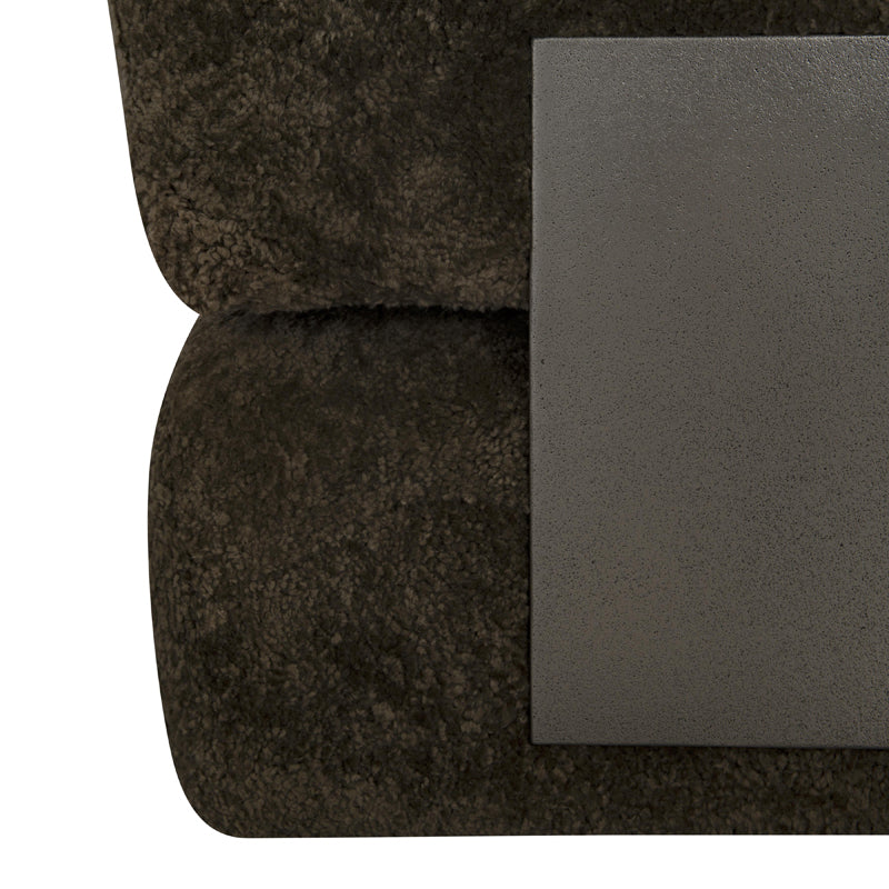 Paley Shearling Swivel Chair